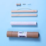 Personalized Stars Clouds Cute Zebra Tiger Forest Animals Hanging Growth Chart with Name Nursery Room Decor Birthday Christmas Gift for Boys Girls