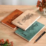 Cahier de notes en cuir PU personnalisé avec nom Graduation Anniversaire Cadeau pour femmes Personnel médical