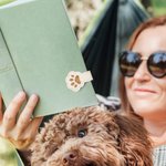 Gepersonaliseerde Schattige Paw Magnetische Leren Bladwijzer Clip met initiaal Reading Accessory Verjaardagscadeau voor boekliefhebber Bookworm