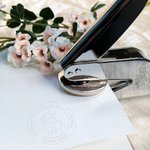 Personalized Cute Animals Design Embossing Stamp Hand-held Embosser with Name Book Club Birthday Gift for Bookworms Kids