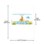 Personalized Cute Easter Bunny Egg Chocolate Bar Wrapper with Name Easter Decor Party Favor DIY Gift for Family