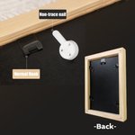 Personalized Mother and 1-3 Children Cartoon Character Electronic File Paper Framed Painting with Names Home Decor Mother's Day Birthday Gift for Mom