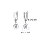 Personalized Minimalist Birth Flower Birthstone Earrings Mother's Day Birthday Anniversary Gift for Women