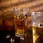 Gepersonaliseerd I Do Strikje Diamanten Ring Ontwerp 16 oz Helder Mat Bierglas met Naam en Handvat Huwelijksverjaardag Cadeau voor Pasgetrouwden