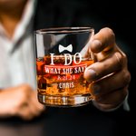 Copas de whisky personalizadas con nombre y fecha grabados Juego de 2 copas de regalo de aniversario de boda para pareja