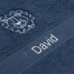 Toallas de cara y de baño personalizadas con bordado de animal y nombre 100 algodón súper absorbentes regalo de inauguración de casa para amigos