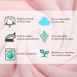 Toallas de cara y de baño personalizadas con bordado de animal y nombre 100 algodón súper absorbentes regalo de inauguración de casa para amigos