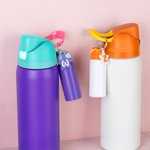 Gepersonaliseerde 3D afgedrukte Mini Tumbler initiaal sleutelhanger Chapstick houder met afneembaar deksel Verjaardag rugzak accessoires cadeau voor vrouwen studenten