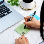 Personalized Cat Dog Pet Portrait 50 Sheets Sticky Notes with Name Set of 5 Anniversary Birthday Gift for Pet Lovers Friends