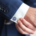 Paire de Boutons de Manchette Personnalisée avec Initiales et Textes Boîte en Bois à Choix Cadeau Mariage Anniversaire pour Homme