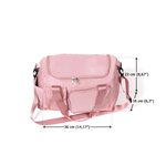 Personalisierte Rhythmische Gymnastik Sporttasche Wasserdichte Große Reisetasche mit Schultergurt und Namen Geburtstag Geschenk für Sportliebhaber