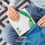 Personalized Sorority Theme Bow Ribbon Greek Letter Notepad Celebrations Gift for Sisters Friends | Callie × Affinity Licensing