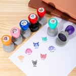 Timbro autoinchiostrante personalizzato con ritratto del volto di cane o gatto e nome regalo di compleanno o commemorativo per amanti degli animali