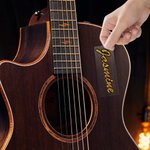 Nombre Personalizado Guitarra Bajo Clavijero Calcomanía Regalo de Cumpleaños para Amantes de la Guitarra