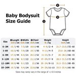 Personalized Cute Cartoon Character 100% Cotton Baby Bodysuit T-shirt Matching Outfit with Name Mother's Day Gift for Mom Kids