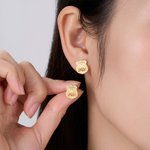 Personalisierte Polizeiabzeichen Unisex Ohrstecker mit Abteilung und Nummer Polizei Tag Geburtstag Wertschätzung Geschenk für Polizisten Familie