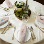 Personalized Cute Embroidered Name Peter Rabbit Linen Napkin Easter Table Decor Housewarming Gift for Family Friends