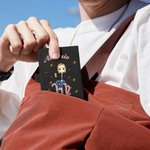 Cuaderno A7 de piel personalizado con nombre y signo zodiacal esencial para viajes inicio de escuela o como recordatorio regalo para amigos