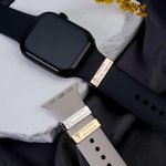 Personalized Medical Cross Stethoscope Caduceus Medical Alert ID Tag for Watch Band with Engraved Text Emergency Contact Gift for Diabetes Allergy