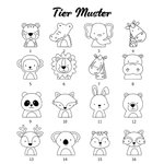 Personalisiertes Gesticktes Tier Handtuch Badetuch mit Namen Super Saugfähig 100% Baumwolle Hauseinweihung Hausdeko Geschenk für Familie Freunde