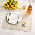 Personalisierte Geburtsblume Leinen Serviette mit Namen Tischdekoration Muttertag Hochzeit Geburtstag Geschenk für Brautjungfer Freundin