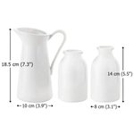 Vase en Céramique Orné de Fleurs de Naissance Personnalisée avec Texte et Photo Cadeau de Fête des Mères pour Femmes