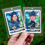 Personalized Encouraging American Cartoon Graduation Card with Name and Year Graduation Thank You Gift for Friend Family