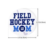 Gepersonaliseerde Honkbal Voetbal Hockey Sport Mamabutton Bedel met Naam Bogg Tas Accessoires Verjaardag Game Day Team Gift voor Mama