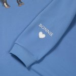 Personalisierte Pferd Western Kultur Erwachsene T-Shirt Sweatshirt mit gestickten Namen Geburtstag Geschenk für Pferdeliebhaber