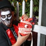 Personalizada Spooky Las Consecuencias de Cabrear Decoración Corazón con Texto Halloween Jardín Valla Decoración Regalo para la Familia Amigo