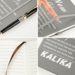 Personalized New Chapater A5 Lined Notebook with Name Retirement New Beginning Gift for Retirees Colleague