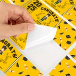 Etichetta personalizzata per bottiglia d'acqua per laureati della classe 2025 con nome dell'anno scolastico Regalo per la festa di laurea per laureati