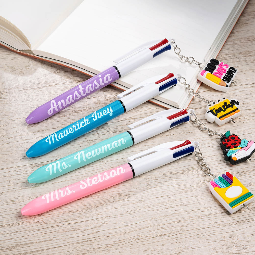 Set Regalo Per Colleghi - Portachiavi, Penna E Quaderno Con Frasi Motivazionali | Idea Regalo - Foto 2