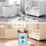 Personalisierte niedlichen Cartoon Prinzessin Schloss Spielzeug Lagerung Wäschekorb mit Namen wasserdicht Kinderzimmer Dekoration Kindertag Housewarming Geschenk für Kinder