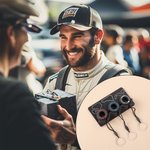 Personalised 3D Printed Race Circuit Track Wall Key Hanger with 1-5 Tires Keychains Home Decor Birthday Gift for F1 Racing Lovers