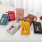 Personalisierte Prom Königin Geburt Blume Crossbody Handytasche mit Namen Graduierung Party Geburtstag Muttertag Geschenk für Frauen