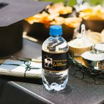 Personalized Graduation Cap Class of 2025 Photo Glitter Water Bottle Label Sticker with Name and School Graduation Party Decor Gift for Graduates