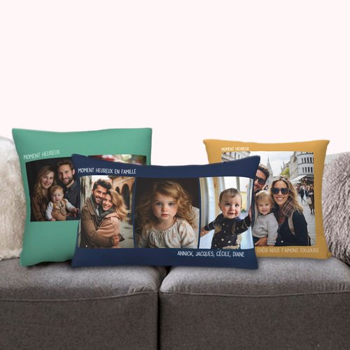 Naispanda Housse De Coussin Personnalisée, Taie D'oreiller