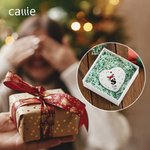 Personalizada de Navidad sombrero de diseño Antlers ornamento de cerámica con la letra y el nombre de árbol colgante decoración del hogar de Navidad regalo para la familia amigos