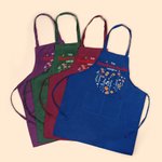 Grembiule personalizzato con nome e tasca per la festa della mamma, regalo di compleanno per la mamma e la nonna.