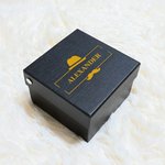 Personalisierte Foto-Patch-Design Krawatte mit Namen Geschenkbox Herren Accessoire Hochzeit Jahrestag Geschenk für Vater Ehemann Trauzeugen