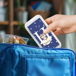 Set di posate personalizzato con nome e animali in stile cartone animato in acciaio inossidabile regalo di compleanno sicuro per bambini