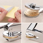 Personalized Dragon Ex Libris From The Library of Embosser Stamp with Text Birthday Gift for Books Lover Reader