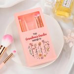 Set di pennelli per il trucco con 5 pezzi di pennelli e specchio Accessori da viaggio Regalo per la festa della mamma per la nonna