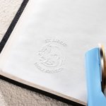 Personalized Dragon Ex Libris From The Library of Embosser Stamp with Text Birthday Gift for Books Lover Reader