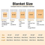 Personalised 1-10 Birth Flower Butterfly Garden Soft Throw Blanket with Nickname and Names Birthday Mother's Day Gift for Mom Grandma Family