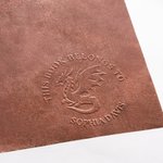 Personalized Dragon Ex Libris From The Library of Embosser Stamp with Text Birthday Gift for Books Lover Reader