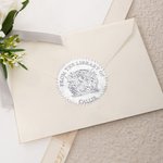 Personalized Dragon Ex Libris From The Library of Embosser Stamp with Text Birthday Gift for Books Lover Reader