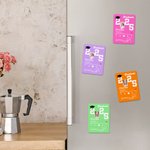 Personalisierte 2025 Bachelor-Hut musikalische Noten Spieler Kühlschrank Magnet mit Foto und Name Home Decor Graduierung Geschenk für Absolventen Freunde