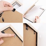 Disco de Vinilo Personalizado Letra de Canción Impresión Marco de Fotos de Madera Colgante Pergamino con Nombre y Texto Decoración del Hogar Regalo de Cumpleaños para Amigo Amante de la Música